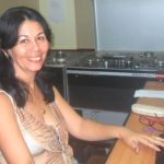 Tania Rosa Cachu00F3n realizadora de sonidos de radio camoa  y radio Mayabeque
